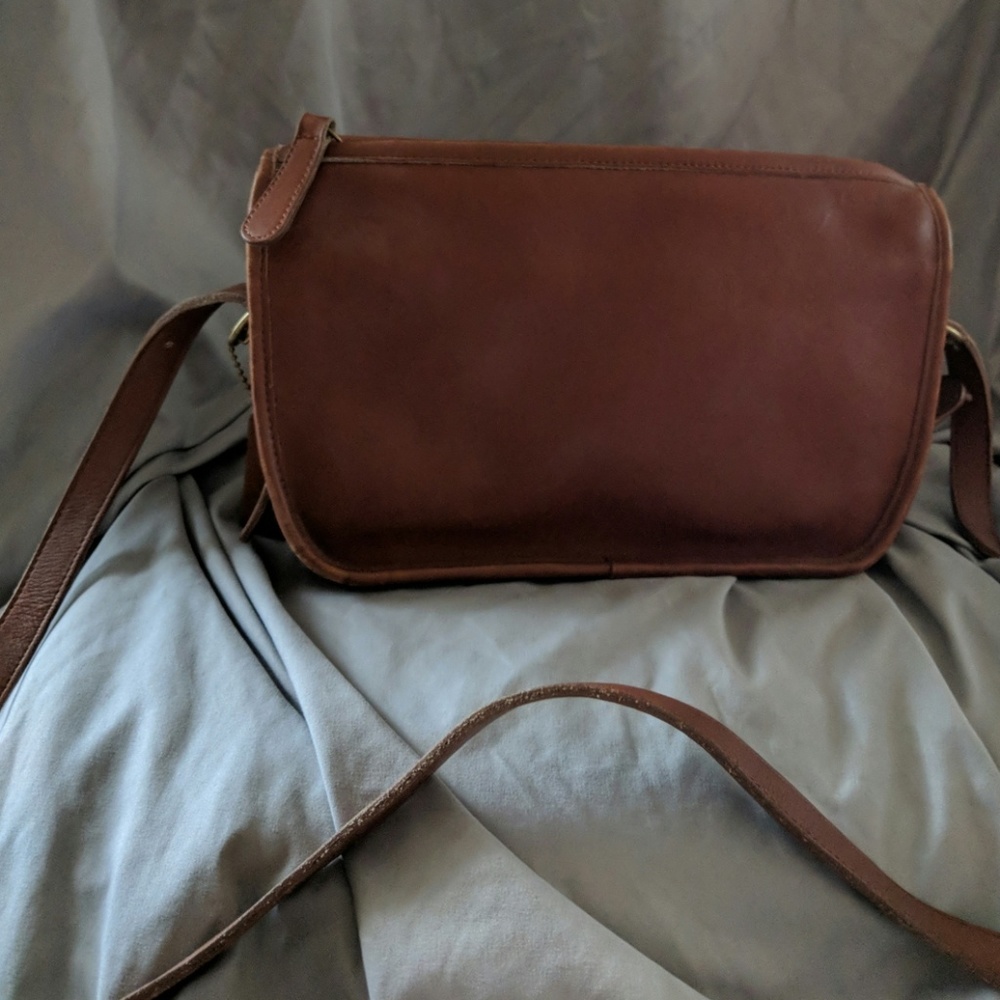 Coach Leather handbag Brown